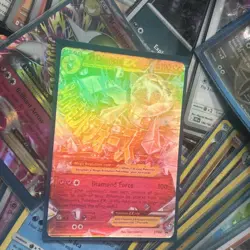 2015 POKEMON MEGA DIANCIE EX HP 190 XY 44 FULL HOLO BLACK STAR PROMO FOIL CARD - Image 2