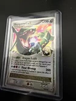 Pokemon Rayquaza C Lv. X 146/147 Supreme Victors Holo Rare Card - Image 4