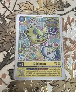 Digimon Card Game Bibimon BT20-003 C Championship 25-26 Promo - Image 1