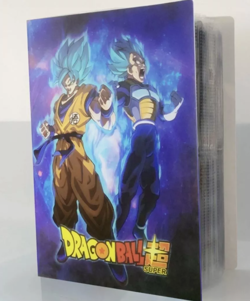 DRAGON BALL Z DBZ CARD FOLDER 4 GRIDS SUPER ALBUM FILE BINDER CASE CCG BOOK A5 - Image 1