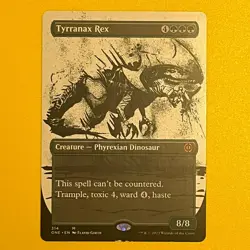 Tyrranax Rex | Showcase | M | 314 | Phyrexia: All Will Be One | MTG - Image 1