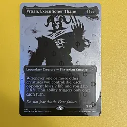 Vraan, Executioner Thane | Showcase Step-And-Compleat Foil | R | 441 | ONE | MTG - Image 1