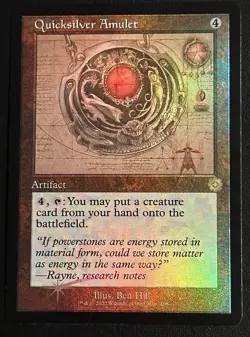 Quicksilver Amulet - FOIL RARE #108 - Image 1