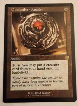 Quicksilver Amulet The Brothers' War: Retro Frame Artifact Regular - Image 1