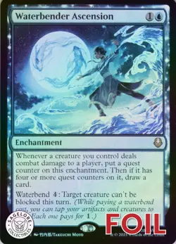 MTG Waterbender Ascension (79) | NM Foil | Avatar: The Last Airbender {TLA} - Image 1
