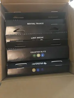 MTG Final Fantasy Commander Decks Set of 4 Deck Magic the Gathering Case - Image 1