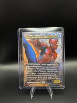 Sensational Spider-Man (Borderless) Marvel's Regular 0025 Mtg Non Foil - Image 1