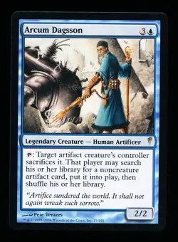 * * 1x Arcum Dagsson x1 * * Coldsnap MTG NM Near Mint - Image 1