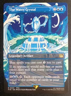 MTG Final Fantasy - The Water Crystal - Borderless Rare - Image 1