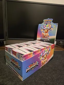 Pokemon TCG: Scarlet & Violet Prismatic Evolutions Booster Bundle Case (Open) - Image 2