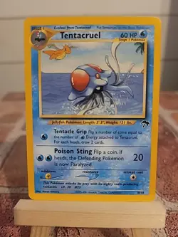 Pokemon Tentacruel 10/18 Southern Islands Regular Card - Image 1