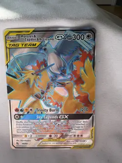 Pokemon Card Lot Of 2 Moltress GX and Mewtwo 151 Promo - Image 2
