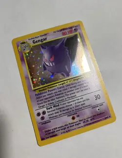 1999 Fossil Set Gengar Holo #5/62 Rare WOTC Pokemon Card TCG Original NM Mint! - Image 5