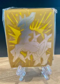 NEW Pokemon Brilliant Stars Pokemon Center Exclusive Sleeves from ETB 65 Sealed - Image 1
