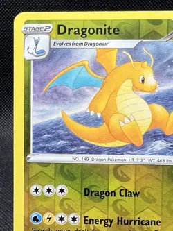 Pokemon TCG Silver Tempest Dragonite Reverse Holo Rare 131/195 NM - Image 2