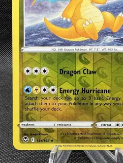 Pokemon TCG Silver Tempest Dragonite Reverse Holo Rare 131/195 NM - Image 5