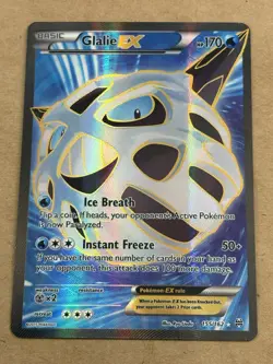 Pokemon TCG Glalie EX Breakthrough XY 155/162 - Image 1