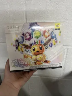 Pokemon TCG Scarlet Violet Prismatic Evolutions Elite Trainer Box ETB New Sealed - Image 1