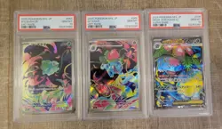 2025 POKEMON JAPANESE MEGA BRAVE BULBASAUR IVYSAUR VENUSAUR EX SEQUENTIAL PSA 10 - Image 1