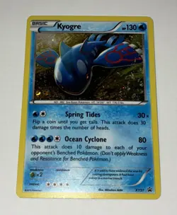 2015 Pokemon TCG Kyogre/Groudon/Raquaza XY Black Star Promos! Very LP Cond. - Image 2