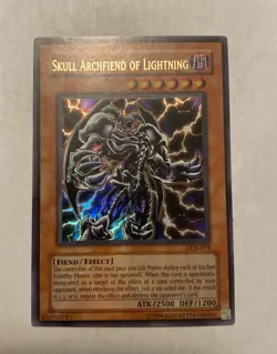 Yugioh - Skull Archfiend Of Lightning DCR-073 ULTRA LP/NM X1 - Image 1