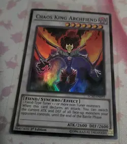 Chaos King Archfiend LC5D-EN072 Legendary Collection 5D's 1st Edition - Image 1