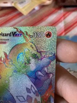 Pokemon TCG Champions Path Rainbow Charizard VMAX Secret Rare Card 74/73 - Image 2