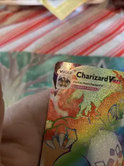 Pokemon TCG Champions Path Rainbow Charizard VMAX Secret Rare Card 74/73 - Image 3