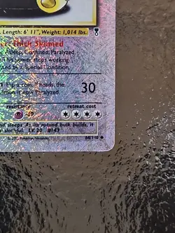 Pokemon TCG Snorlax Legendary Collection Reverse Holo Card 64/110 Rare LP 2002 - Image 3