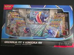 Pokemon Trading Card Game Greninja ex and Kingdra ex -Special Collection Box - Image 1