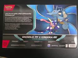 Pokemon Trading Card Game Greninja ex and Kingdra ex -Special Collection Box - Image 2