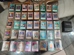 Lot of 40 Rare Holo-Foil Yugioh Cards - Image 1
