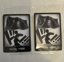 One Piece TCG 19 Card Bundle-7x Luffy ST10-006 Treasure Promo + Special DON!!Set - Image 2