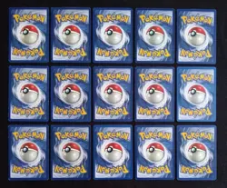 Lot Of 15 Vintage Pokemon Trainer Cards Base Set Unlimited BSU Regular Finish MP - Image 2