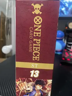 One Piece The Three Brothers ST-13 Ultra Deck Box Card Game Brand New Sealed - Image 3