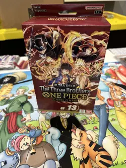 ONE PIECE Card Game ST-13 The Three Brothers Starter Deck In Hand SEALED - Image 1
