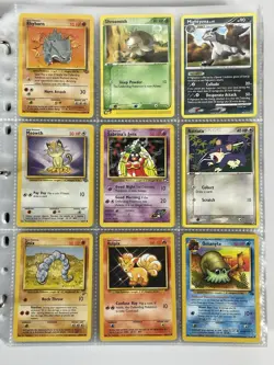 Pokemon Card Collection VTG Binder Holo Rare 1st WoTC Arceus Zapdos Pikachu - Image 3
