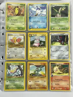 Pokemon Card Collection VTG Binder Holo Rare 1st WoTC Arceus Zapdos Pikachu - Image 5