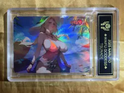 TSUNADE Naruto Waifu Goddess CUSTOM CARD Gold/Black Label - Image 1