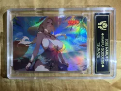 TSUNADE Naruto Waifu Goddess CUSTOM CARD Gold/Black Label - Image 2