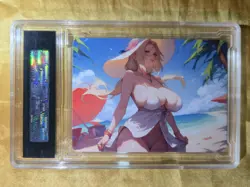 TSUNADE Naruto Waifu Goddess CUSTOM CARD Gold/Black Label - Image 3