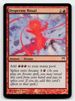 Desperate Ritual Champions of Kamigawa FOIL Magic The Gathering Card - Image 1