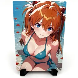 Neon Genesis Evangelion Asuka Langley Soryu Sexy Anime Waifu Goddess Story Card - Image 1