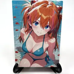Neon Genesis Evangelion Asuka Langley Soryu Sexy Anime Waifu Goddess Story Card - Image 2