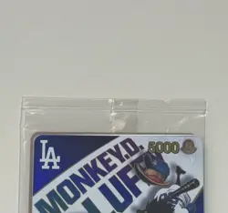 Monkey.D.Luffy(010) Dodgers x One Piece EB02-010 One Piece Promotion NM Card - Image 3