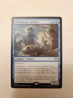 MTG - Stormsurge Kraken- Commander Masters- Regular Rare - Image 2