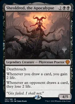 Sheoldred, the Apocalypse (Promo Pack) [Dominaria United Promos] Magic MTG - Image 1