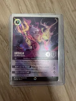 Disney Lorcana - Ursula - Sea Witch Queen Enchanted Ursula's Return 208/204 - Image 1