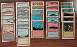 30x Basic Lands *ITALIAN LANGUAGE* - NM - 4th Edition - SPARROW MAGIC mtg - Image 1