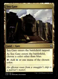 2022 Commander Legends: Battle for Baldur's Gate Sea Gate - Image 1